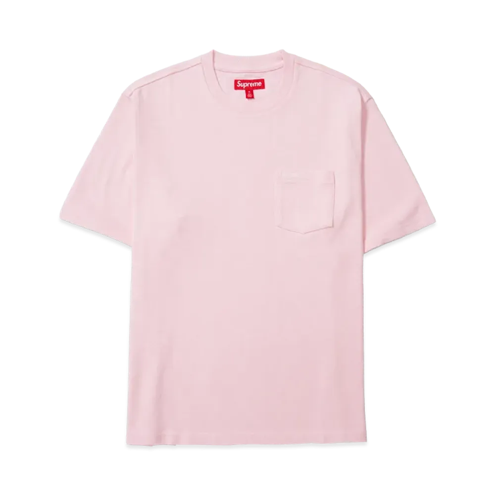 Supreme S/S Pocket Tee "Light Pink" (25SS)