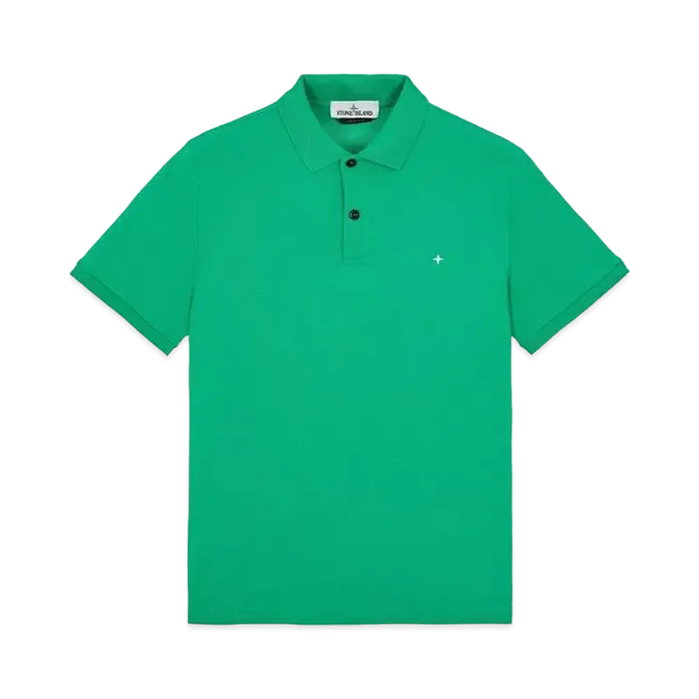 Stone Island 21717 STRETCH COTTON PIQUE_SLIM FIT "Green"