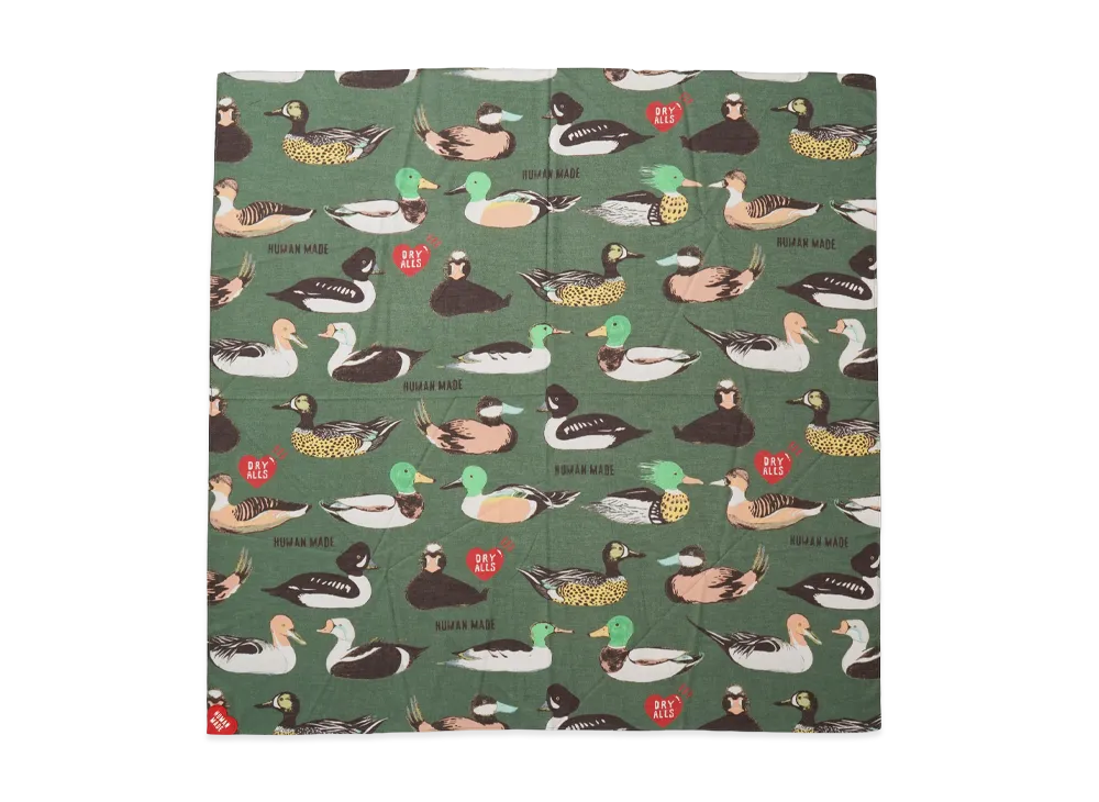 HUMAN MADE Big Bandana "Olivedrab"