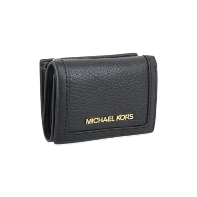 MICHAEL KORS Women's Trifold Wallet "Black"