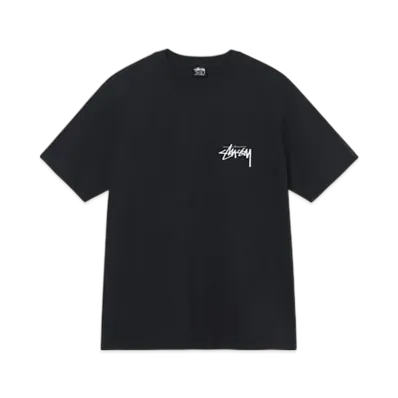 Stussy Big League Pigment Dyed Tee "Black"