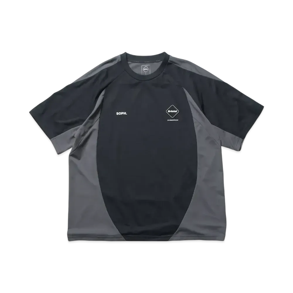 F.C.Real Bristol Stream Line S/S Top "Black"