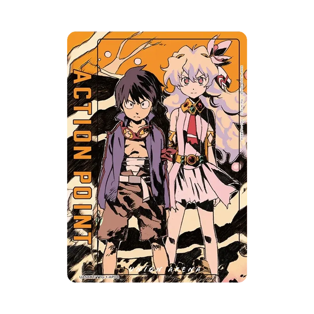 アクションポイントカード (シモン&ニア) [UA56BT/TTG-1-AP08](ブースターパック「天元突破グレンラガン」)