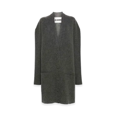 Jil Sander Women's Oversized Cardigan "Gray"