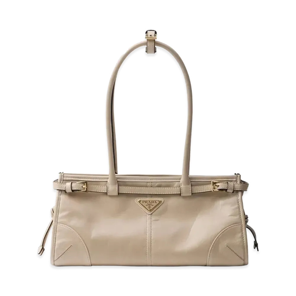 PRADA Women's 'Bonnie' Medium Handbag "Beige"