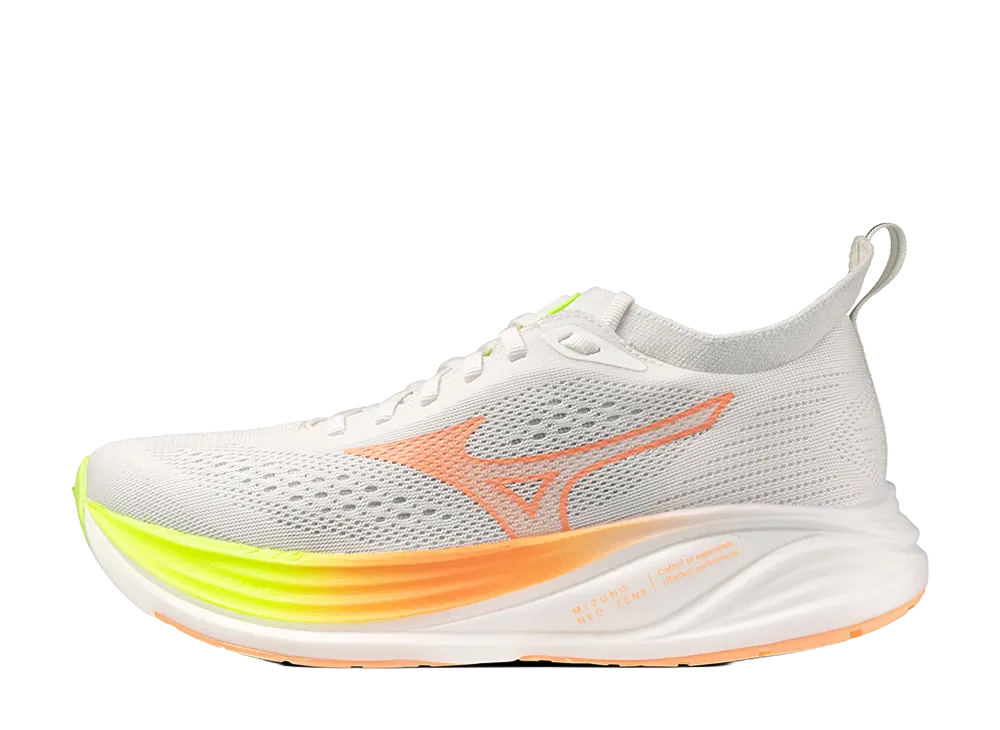Mizuno Women's Neo Zen2 "White/Coral/Yellow"