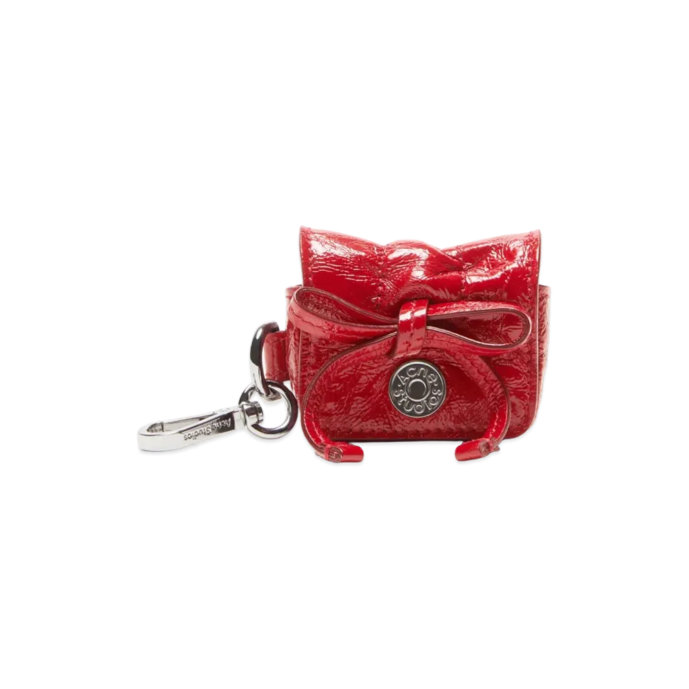 Acne Studios Multipocket Earphone Case "Red"