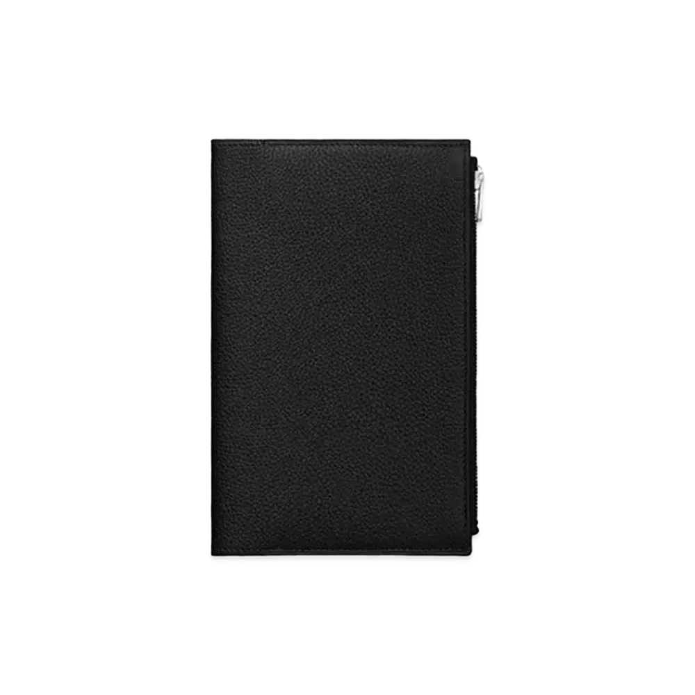 Hermes Ea Zip Notebook Cover "Black"