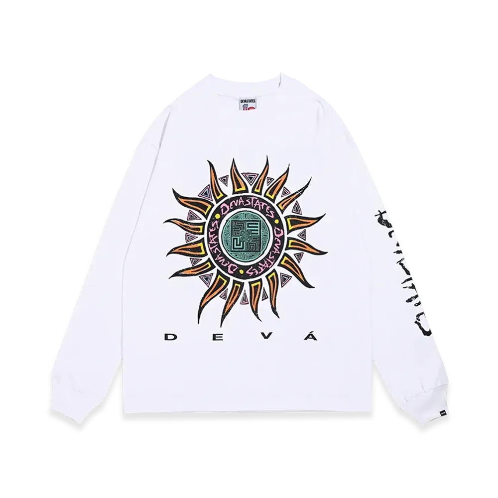 Deva States Gfx Retro T-Shirt "White"