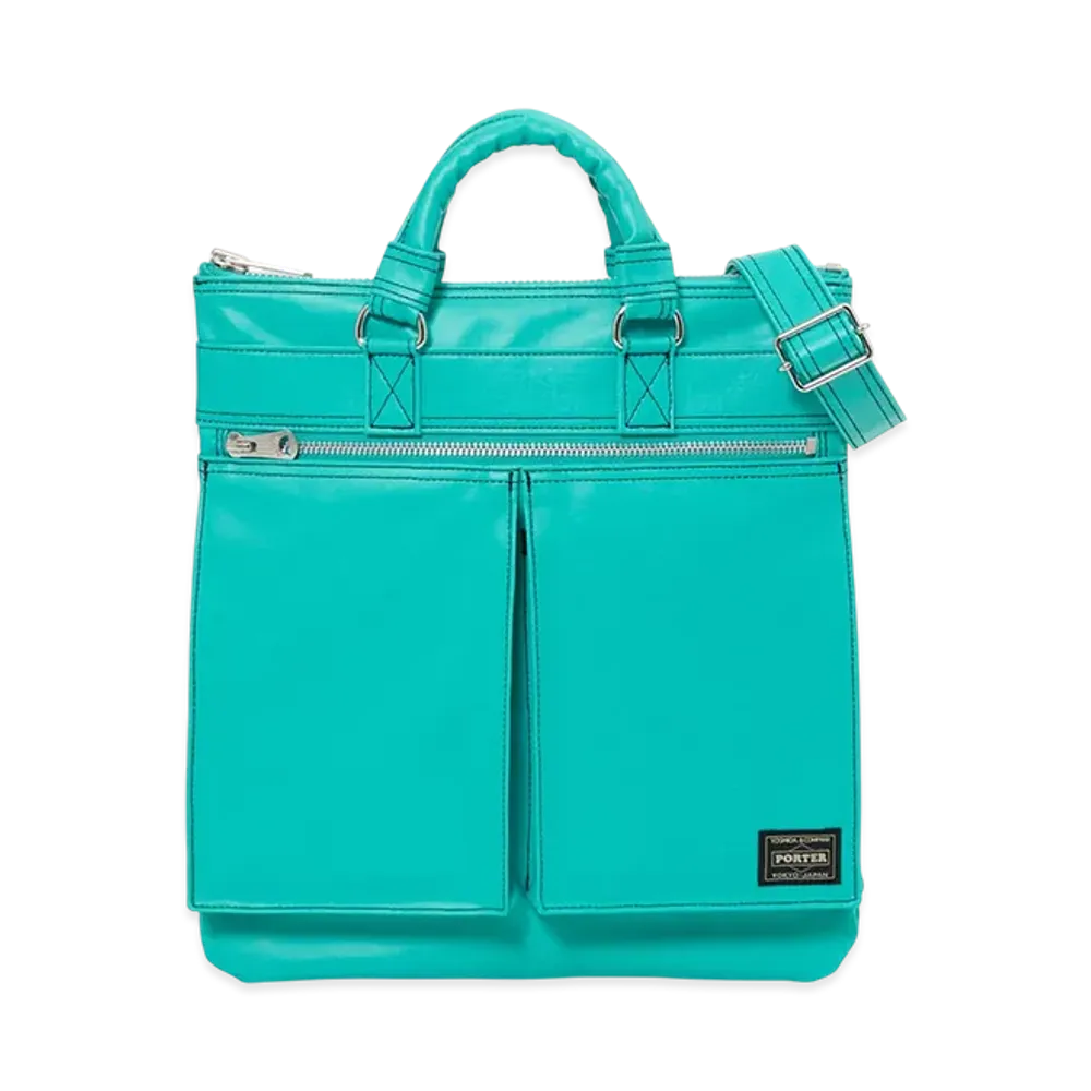PORTER FREE STYLE Helmet Bag "Turquoise"