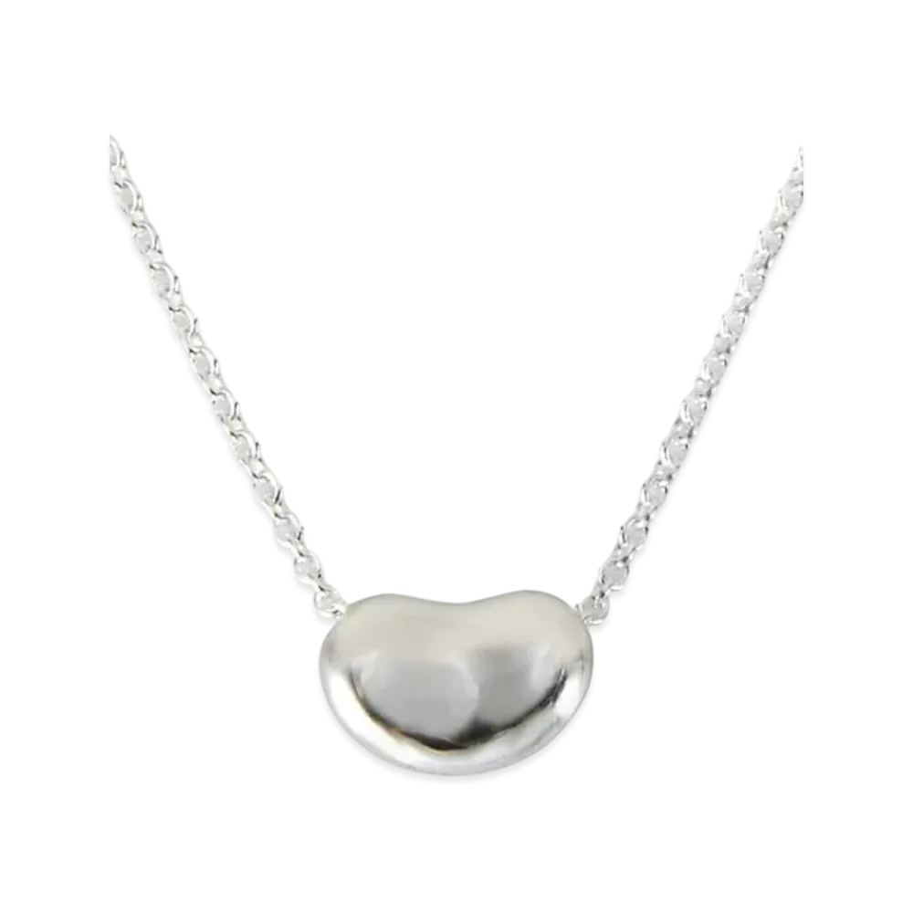 Tiffany & Co. Bean Pendant Necklace Accessory "Silver"