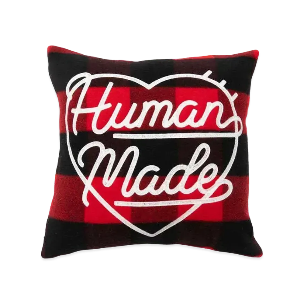 HUMAN MADE WOOL CUSHION "Red"