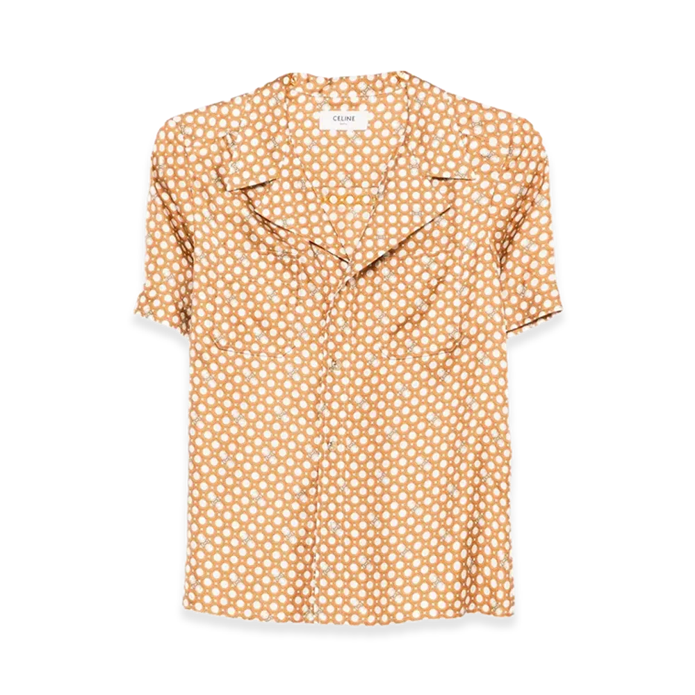 CELINE Women's Capsule Shirts "Orange"