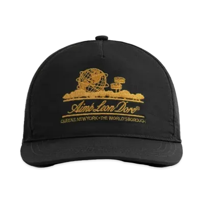 Aime Leon Dore Anniversary Unisphere Hat "Black"