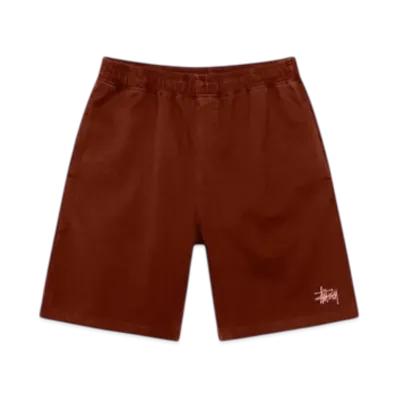 Stussy Heavy Jersey Short "Wine"