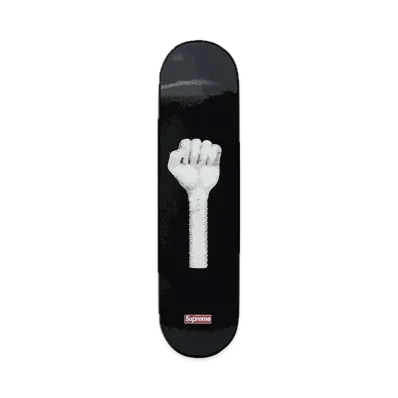 Supreme x Hardies Fist Skateboard "Black"