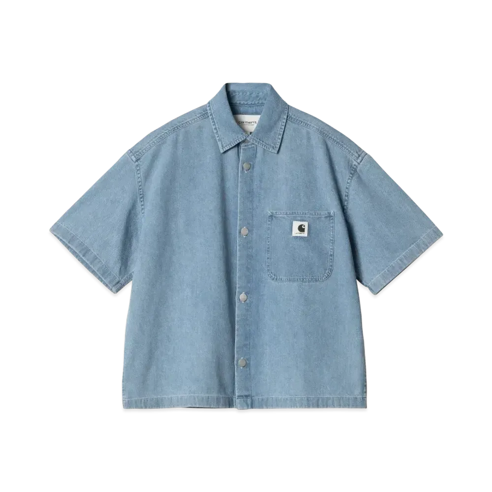 Carhartt WIP W S/S Lovilia Shirt "Blue"