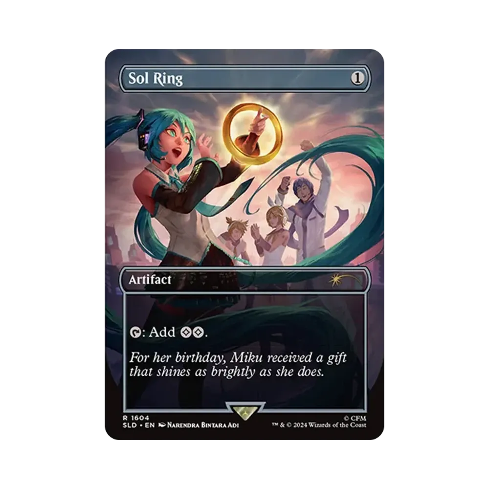 太陽の指輪 R :Foil [SLD 1604]【日本語版】(シークレットレイヤー