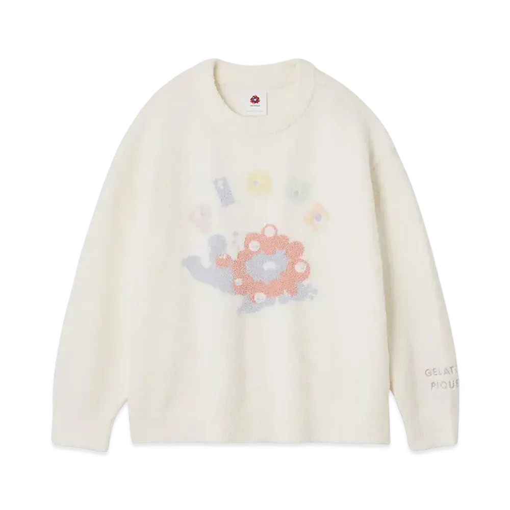 GELATO PIQUE x Expo 2025 Osaka Airy Moco MYAKU-MYAKU Pullover "Off White"