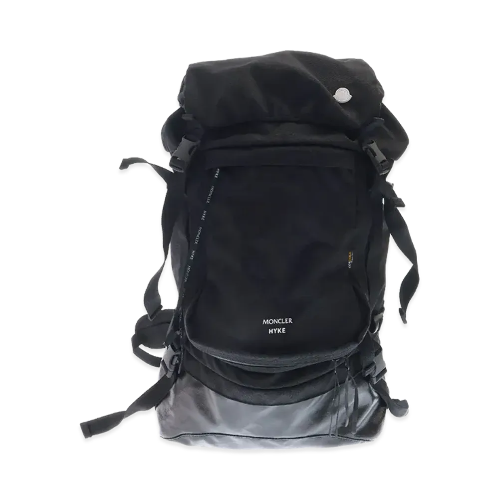 MONCLER x HYKE Backpack Small 23SS "Black"