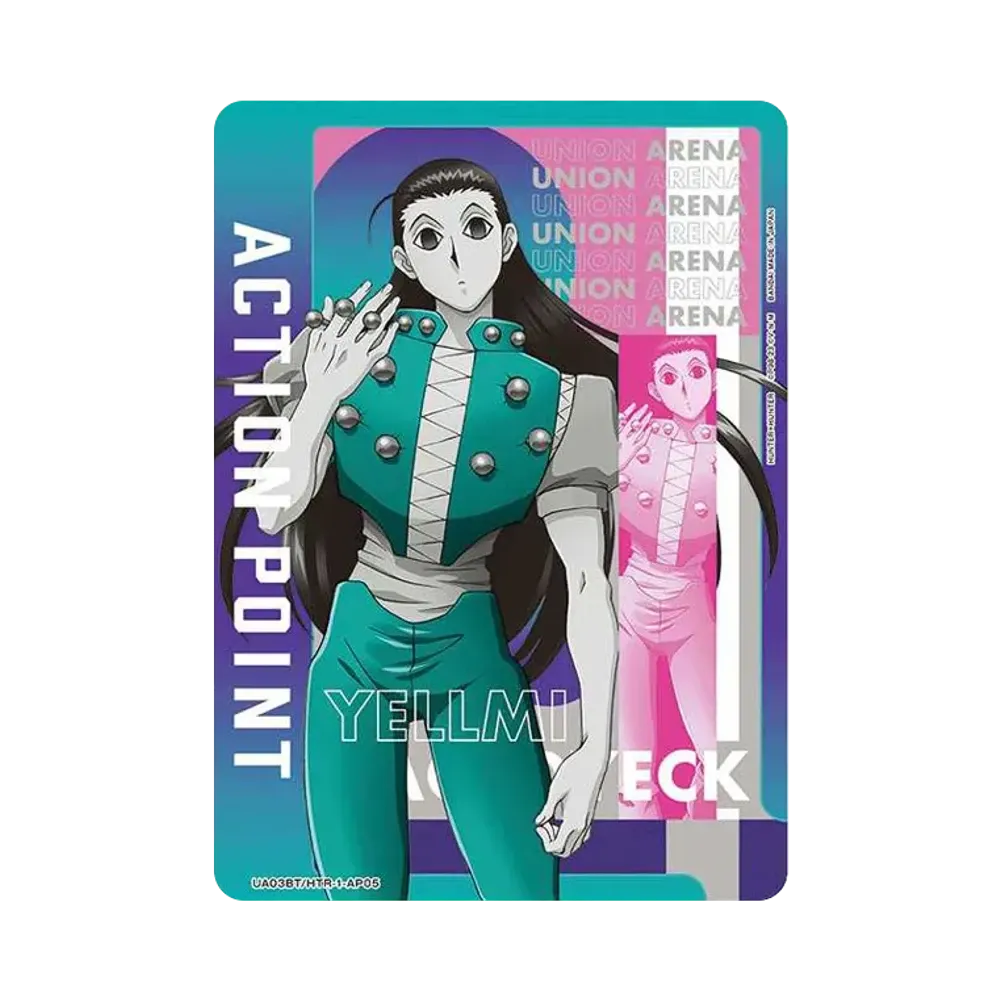 アクションポイントカード (イルミ)  [UA03BT-HTR-1-AP05](ユニオンアリーナ 第1弾 ブースター「HUNTER×HUNTER」)