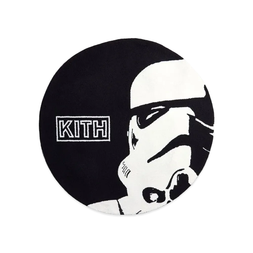 Kith Star Wars Storm Trooper Rug "Black"