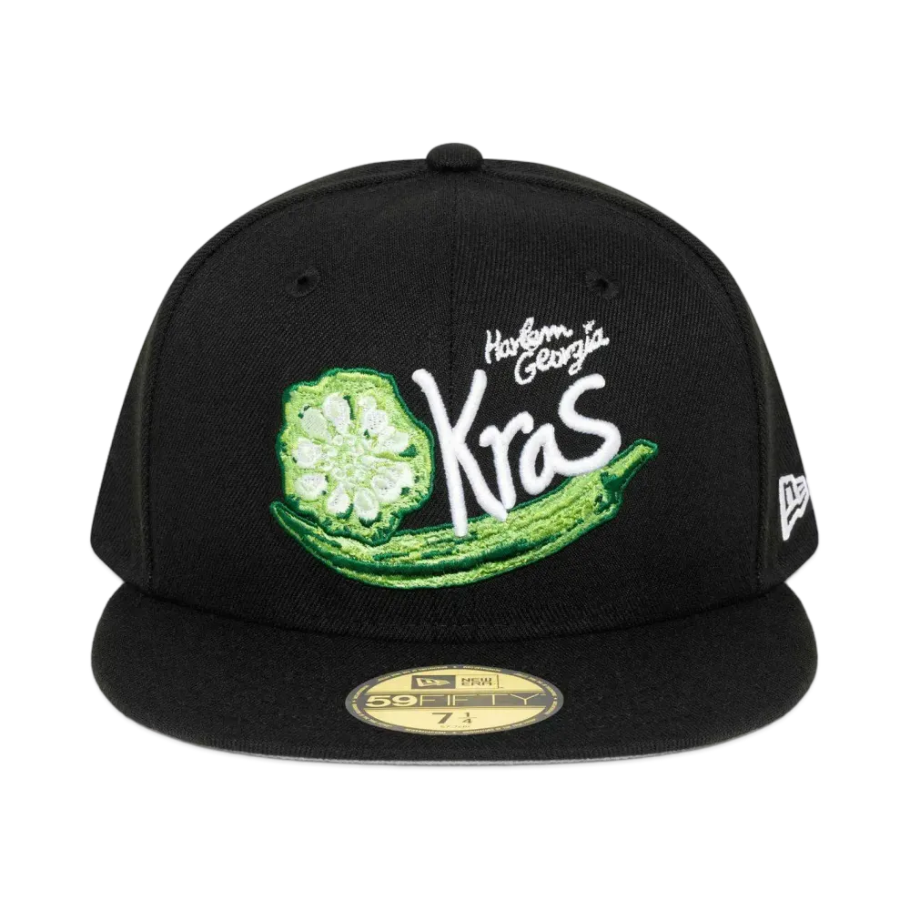 DENIM TEARS x New Era The Harlem Georgia Okras 59Fifty "Black"