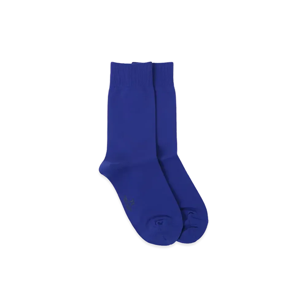 Y's Nylon Jersey Classic Socks "Blue"