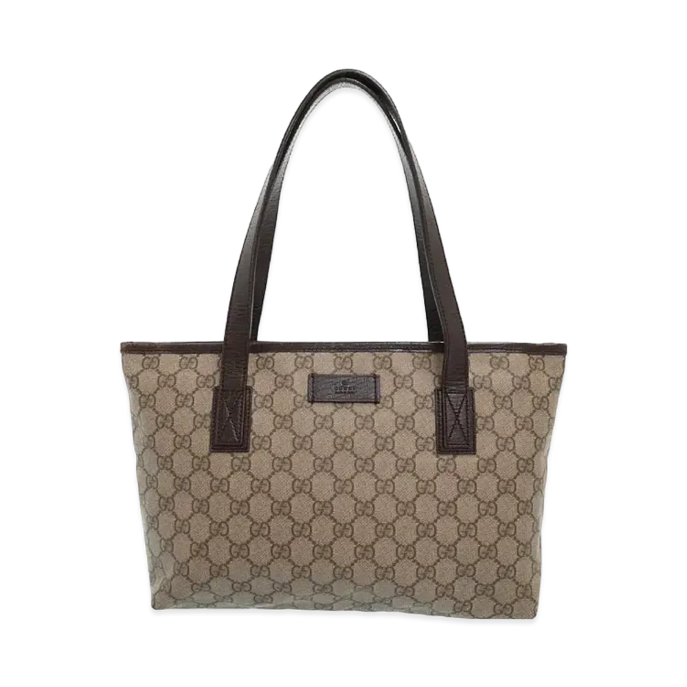 GUCCI GG Plus Tote Bag "Brown"