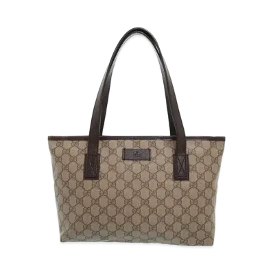 GUCCI GG Plus Tote Bag "Brown"