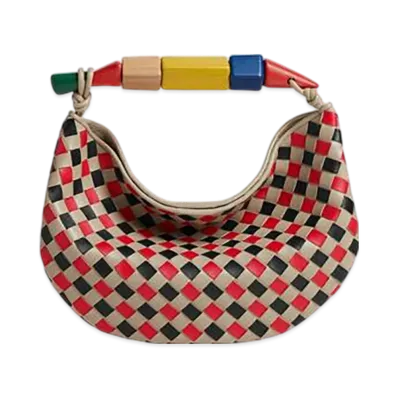 Bottega Veneta Sardine "Black/Redstone/Ecru"