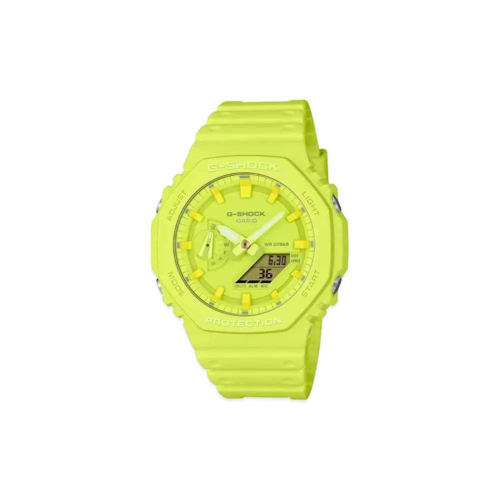 Casio G-Shock 2100 Series GA-2100-9A9JF "Volt Yellow"