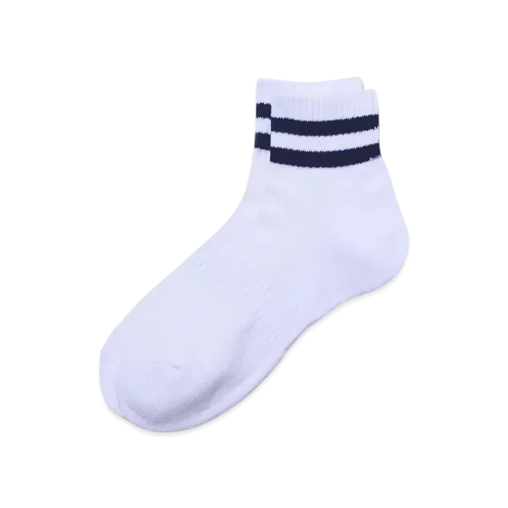 FreshService 2-Pack Line Short Socks "Navy"