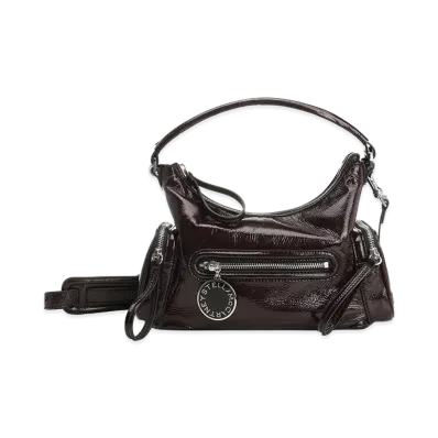 STELLA McCARTNEY Women's Small Dartmoor Crossbody Bag "Brown"