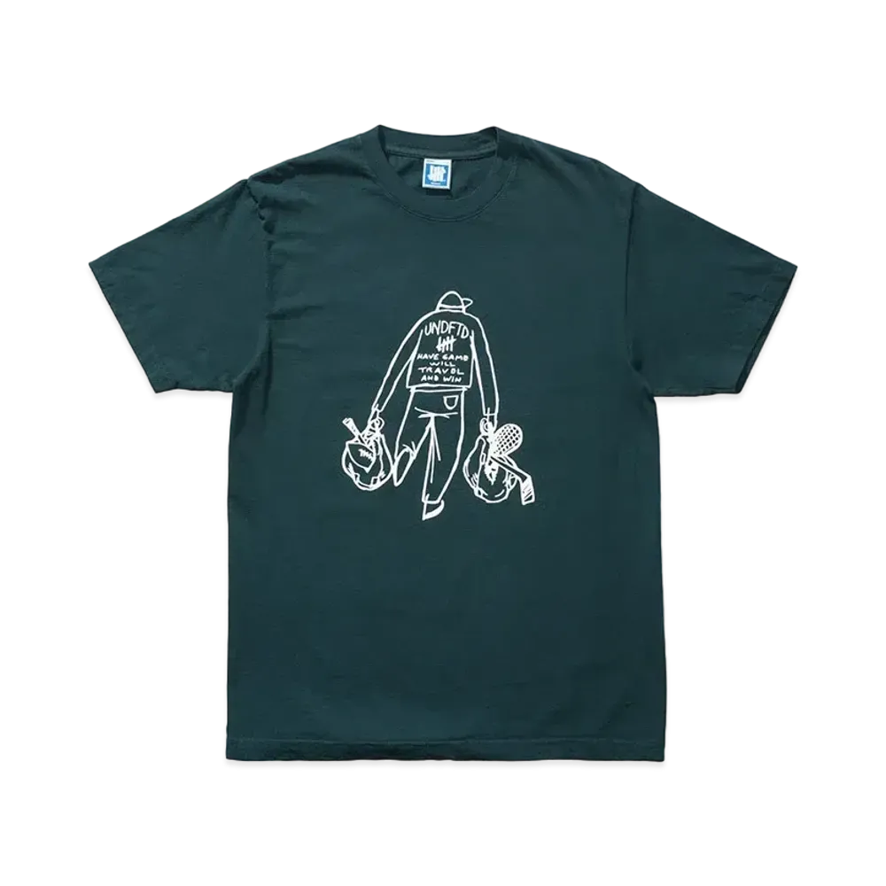 UNDEFEATED Running Man S/S Tee "Green"