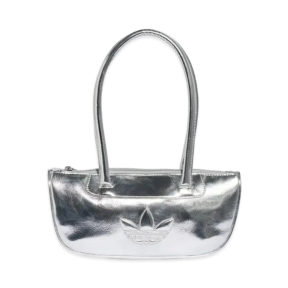 adidas Women's Adilenium Season 5 Metallic Shoulder Bag "SilverMetallic"