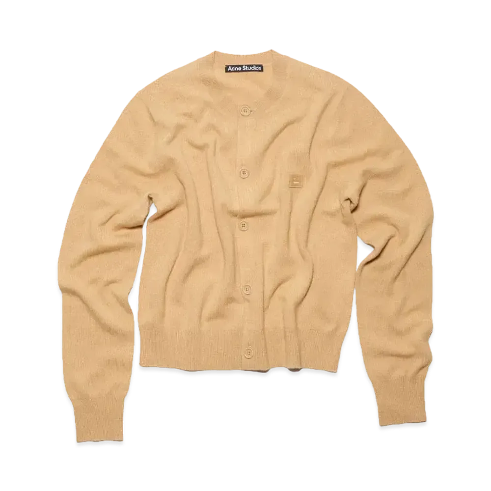 Acne Studios Crew Neck Cardigan "Biscuit Beige"