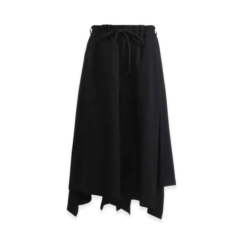 Ground Y Wool Gabardine Circle Crotch Pants "Black"