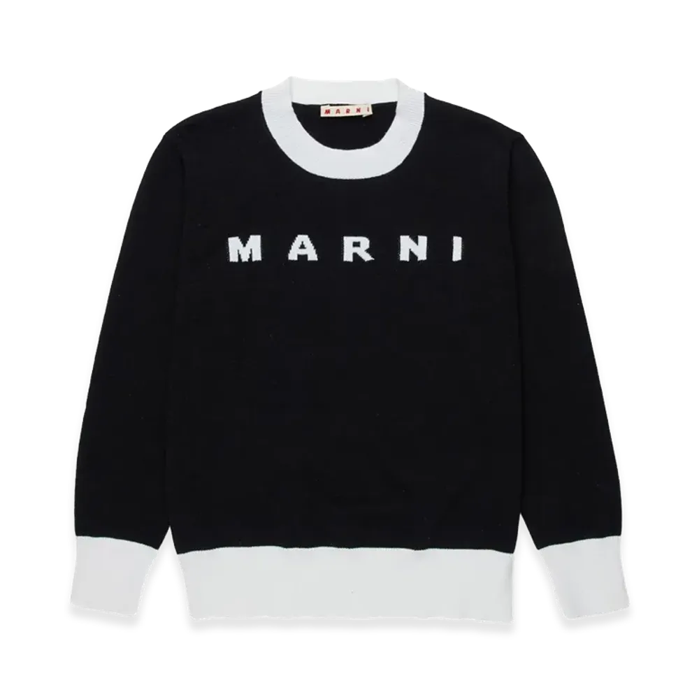 MARNI Kids Sweaters "Black"