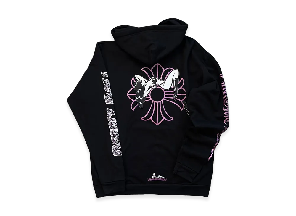 Chrome Hearts Deadly Doll Pullover Hoodie "Black"