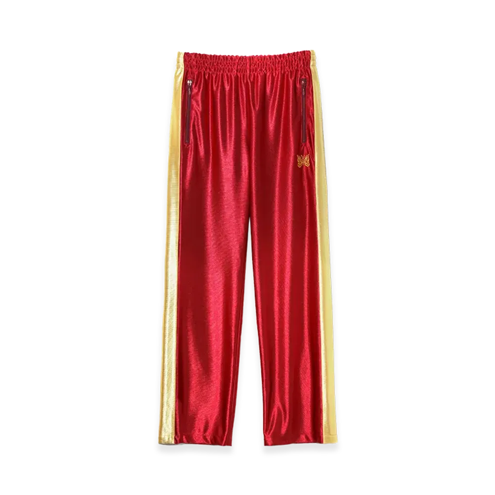 NEEDLES Side Line Track Pant - Tricot Sateen "Red"