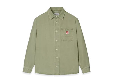 Carhartt WIP L/S Ethan Shirt "Light Thyme/Enzyme Stone Wshed"