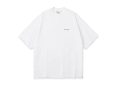 everyone J.30000 Rooftop Logo Tee Shirt "White"