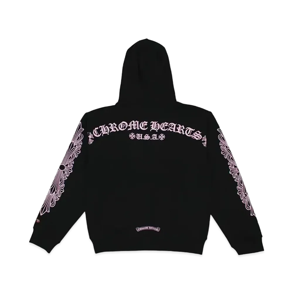 Chrome Hearts Matty Boy Shoulder Logo Hoodie "Black"