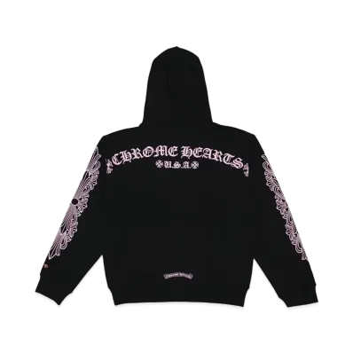 Chrome Hearts Matty Boy Shoulder Logo Hoodie "Black"