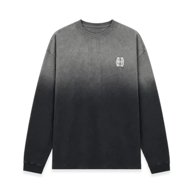 BREATH BH Waffle LS Tee "Black"