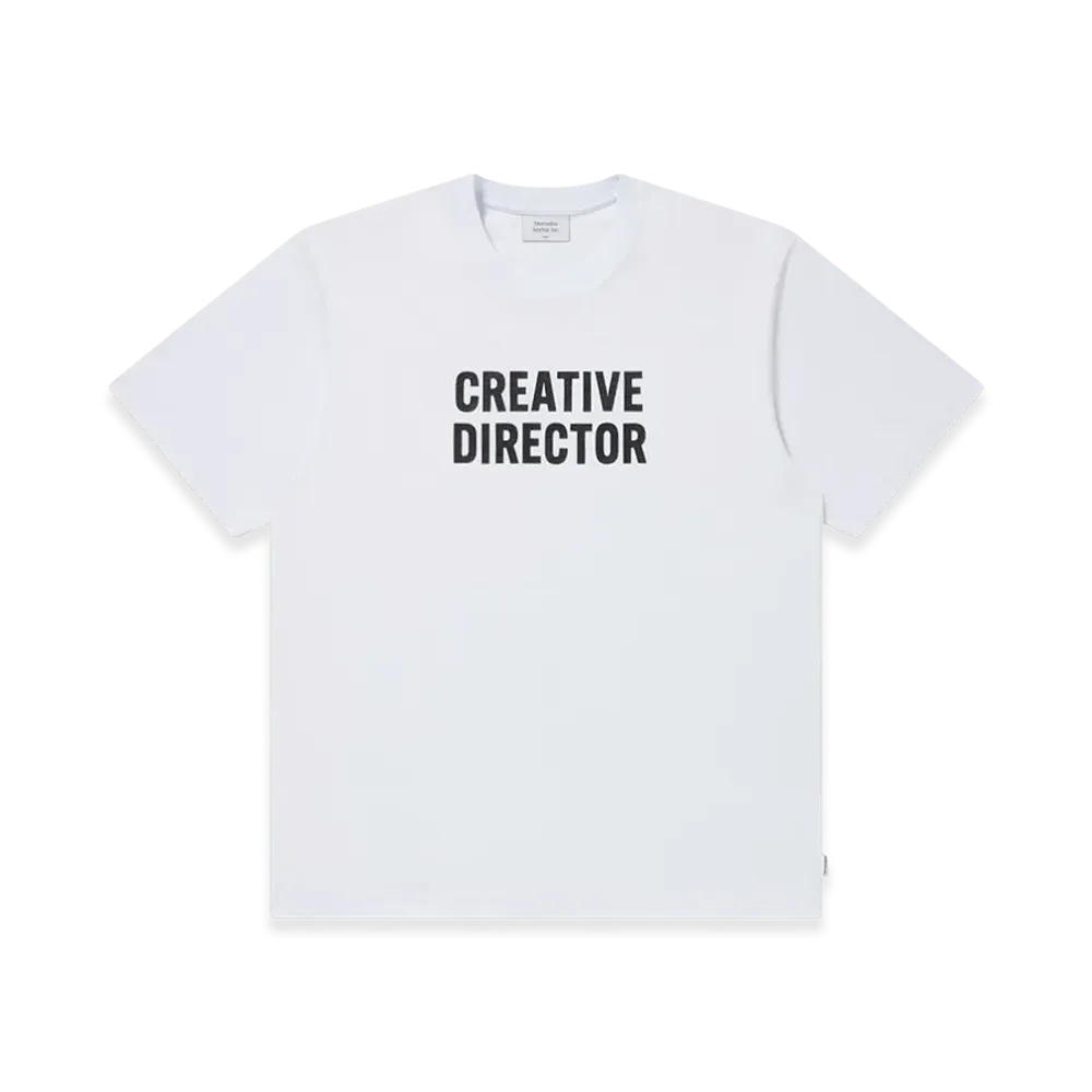 Mercedes Anchor inc. CREATIVE DIRECTOR Tee "White"