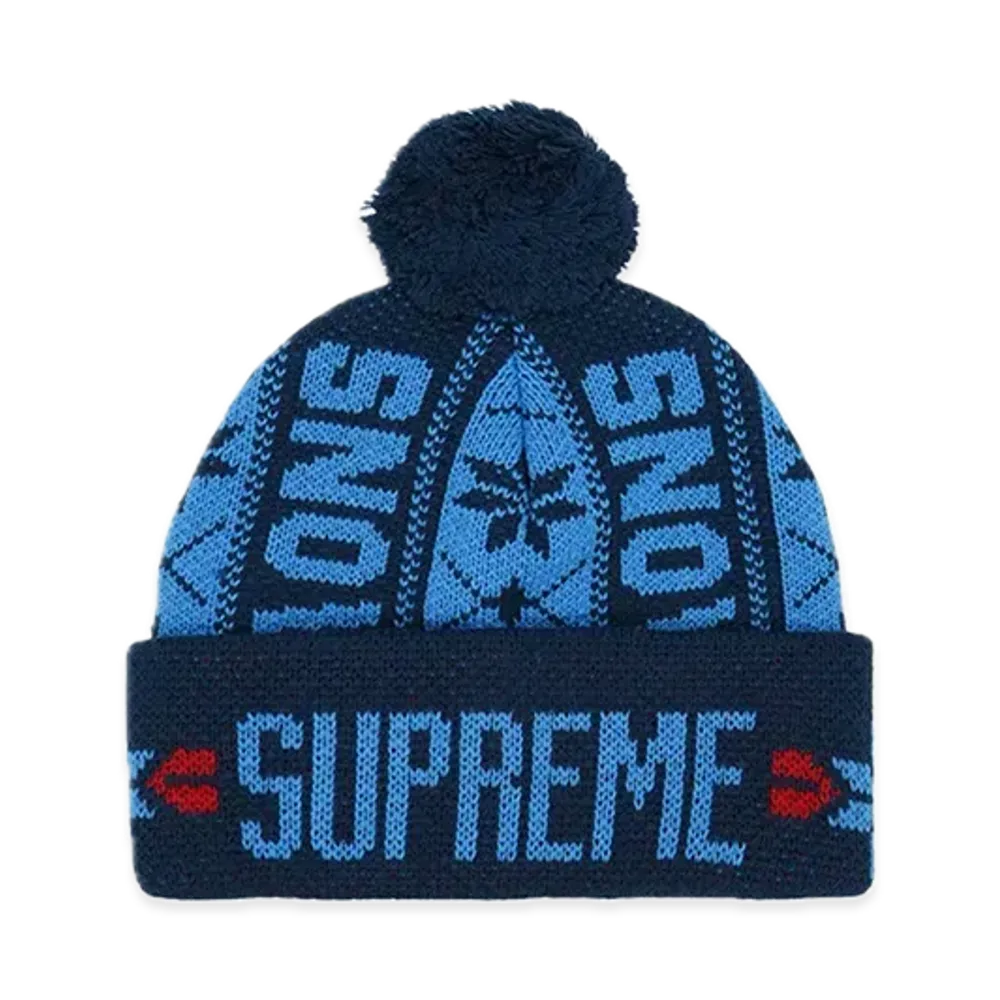 Supreme Snow Beanie "Navy"