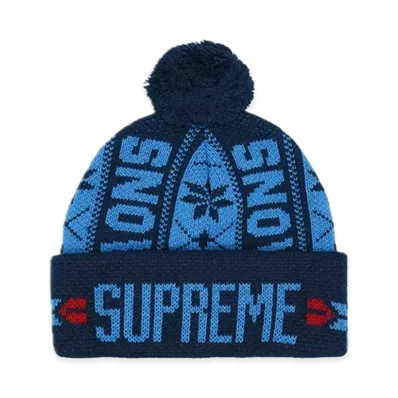 Supreme Snow Beanie "Navy"