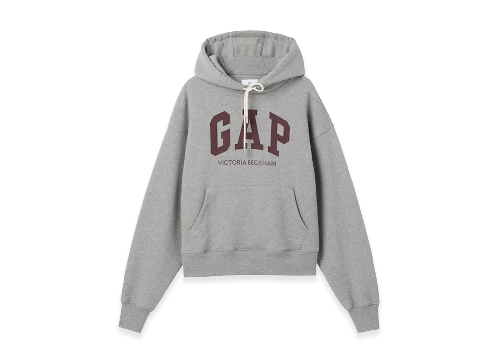 Gap x Victoria Beckham Women's Heavyweight French Terry Hoodie "Heather Gray"